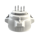 Open Top VersaCap® 53B with Molded 4x 1/8" HB Adapter | img_1 | Foxx Life Sciences Global | shopfls.com